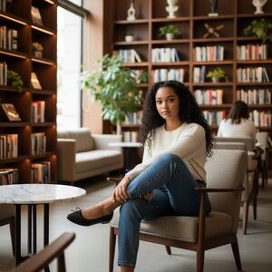 Quince leather ballerina flat NW Box size 10